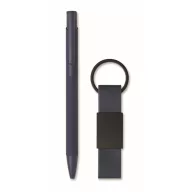   Set pix si breloc, Everestus, 2610E18944, 17.5x7.5x2.1 cm, Aluminiu, Albastru
