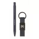 Set pix si breloc, Everestus, 2610E18944, 17.5x7.5x2.1 cm, Aluminiu, Albastru