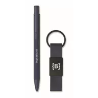   Set pix si breloc, Everestus, 2610E18944, 17.5x7.5x2.1 cm, Aluminiu, Albastru