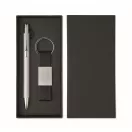 Set pix si breloc, Everestus, 2610E18945, 17.5x7.5x2.1 cm, Aluminiu, Argintiu