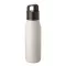 Sticla de apa, Everestus, 2610E18407, 500 ml, Cu maner, Ø7x25.4 cm, Otel inoxidabil, Alb