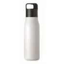Sticla de apa, Everestus, 2610E18407, 500 ml, Cu maner, Ø7x25.4 cm, Otel inoxidabil, Alb