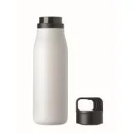   Sticla de apa, Everestus, 2610E18407, 500 ml, Cu maner, Ø7x25.4 cm, Otel inoxidabil, Alb