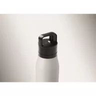   Sticla de apa, Everestus, 2610E18407, 500 ml, Cu maner, Ø7x25.4 cm, Otel inoxidabil, Alb