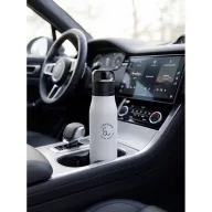   Sticla de apa, Everestus, 2610E18407, 500 ml, Cu maner, Ø7x25.4 cm, Otel inoxidabil, Alb