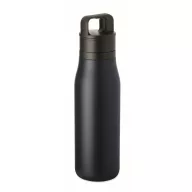   Sticla de apa, Everestus, 2610E18408, 500 ml, Cu maner, Ø7x25.4 cm, Otel inoxidabil, Albastru marin francez