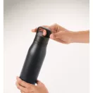 Sticla de apa, Everestus, 2610E18408, 500 ml, Cu maner, Ø7x25.4 cm, Otel inoxidabil, Albastru marin francez