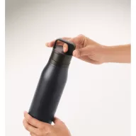   Sticla de apa, Everestus, 2610E18408, 500 ml, Cu maner, Ø7x25.4 cm, Otel inoxidabil, Albastru marin francez