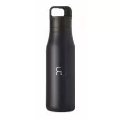 Sticla de apa, Everestus, 2610E18408, 500 ml, Cu maner, Ø7x25.4 cm, Otel inoxidabil, Albastru marin francez