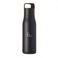   Sticla de apa, Everestus, 2610E18408, 500 ml, Cu maner, Ø7x25.4 cm, Otel inoxidabil, Albastru marin francez