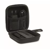   Powerbank Everestus, 2610E18015, 5000 mAh, 15 W, USB-C, 11.9x11x5.1 cm, Aluminiu, Negru