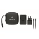 Powerbank Everestus, 2610E18015, 5000 mAh, 15 W, USB-C, 11.9x11x5.1 cm, Aluminiu, Negru