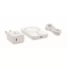 Powerbank Everestus, 2610E18014, 5000 mAh, 15 W, USB-C, 11.9x11x5.1 cm, Aluminiu, Alb