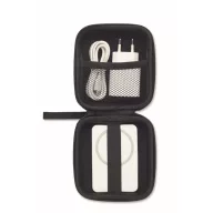   Powerbank Everestus, 2610E18014, 5000 mAh, 15 W, USB-C, 11.9x11x5.1 cm, Aluminiu, Alb