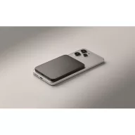   Powerbank Everestus, 2610E18007, 5000 mAh, 15 W, USB-C, 10.1x7.1x0.65 cm, Aluminiu, Negru