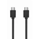 Powerbank Everestus, 2610E18007, 5000 mAh, 15 W, USB-C, 10.1x7.1x0.65 cm, Aluminiu, Negru
