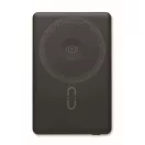 Powerbank Everestus, 2610E18006, 5000 mAh, 15 W, USB-C, 10.4x6.7x0.85 cm, Aluminiu, Negru