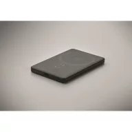   Powerbank Everestus, 2610E18006, 5000 mAh, 15 W, USB-C, 10.4x6.7x0.85 cm, Aluminiu, Negru