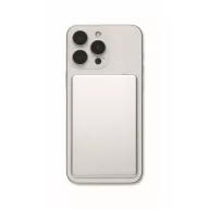   Powerbank Everestus, 2610E18005, 5000 mAh, 15 W, USB-C, 10.4x6.7x0.85 cm, Aluminiu, Argintiu mat