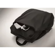   Rucsac laptop, Everestus, 2610E17497, 16 inch, 25x13.5x37 cm, Nylon, Negru