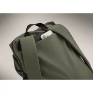  Rucsac laptop, Everestus, 2610E17499, 16 inch, 25x13.5x37 cm, Nylon, Verde inchis