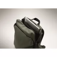   Rucsac laptop, Everestus, 2610E17499, 16 inch, 25x13.5x37 cm, Nylon, Verde inchis
