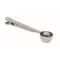 Lingura de cafea cu clema pentru punga, Everestus, 2610E18893, 17.3x3.6x2.2 cm, Otel inoxidabil, Argintiu