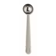   Lingura de cafea cu clema pentru punga, Everestus, 2610E18893, 17.3x3.6x2.2 cm, Otel inoxidabil, Argintiu