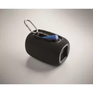   Boxa portabila wireless, Everestus, 2610E18806, 1800 mAh, 8W, Wireless, 10x15 cm, ABS, Negru