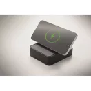 Boxa portabila wireless, Everestus, 2610E18803, 1200 mAh, 15W, Wireless, 112x95x29.1 mm, ABS, Negru