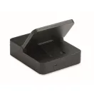 Boxa portabila wireless, Everestus, 2610E18803, 1200 mAh, 15W, Wireless, 112x95x29.1 mm, ABS, Negru
