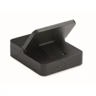   Boxa portabila wireless, Everestus, 2610E18803, 1200 mAh, 15W, Wireless, 112x95x29.1 mm, ABS, Negru