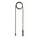 Cablu de incarcare, Everestus, 2610E17669, 60 W, 100 cm, ABS, Negru