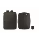 Rucsac laptop, Everestus, 2610E17523, 15 inch, 30x20x40 cm, rPET, Negru