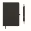 Agenda cu pix, Everestus, 2610E18725, A5, Dictando, 21x14.5x1.2 cm, Poliuretan, Negru