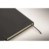   Agenda cu pix, Everestus, 2610E18725, A5, Dictando, 21x14.5x1.2 cm, Poliuretan, Negru