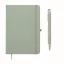 Agenda cu pix, Everestus, 2610E18727, A5, Dictando, 21x14.5x1.2 cm, Poliuretan, Verde menta