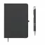 Agenda cu pix, Everestus, 2610E18724, A5, Dictando, 21x14.5x1.2 cm, Poliuretan, Albastru marin francez