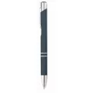 Agenda cu pix, Everestus, 2610E18724, A5, Dictando, 21x14.5x1.2 cm, Poliuretan, Albastru marin francez