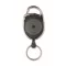 Suport ecuson, Everestus, 2610E17399, 8.8x3.5x1 cm, ABS, Negru