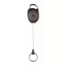 Suport ecuson, Everestus, 2610E17399, 8.8x3.5x1 cm, ABS, Negru