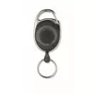 Suport ecuson, Everestus, 2610E17399, 8.8x3.5x1 cm, ABS, Negru