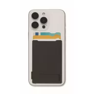   Suport purtabil pentru telefon, Everestus, 2610E18791, 9.5x6.5x1 cm, ABS, Negru
