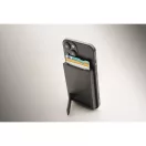 Suport purtabil pentru telefon, Everestus, 2610E18791, 9.5x6.5x1 cm, ABS, Negru