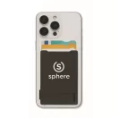 Suport purtabil pentru telefon, Everestus, 2610E18791, 9.5x6.5x1 cm, ABS, Negru