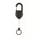Suport ecuson, Everestus, 2610E17400, 12.4x4x1 cm, ABS, Negru
