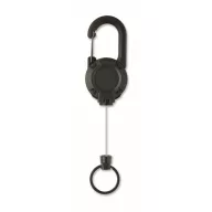  Suport ecuson, Everestus, 2610E17400, 12.4x4x1 cm, ABS, Negru