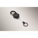 Suport ecuson, Everestus, 2610E17400, 12.4x4x1 cm, ABS, Negru
