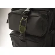   Suport ecuson, Everestus, 2610E17402, 12.4x4x1 cm, ABS, Verde Army