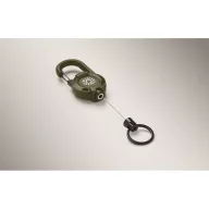   Suport ecuson, Everestus, 2610E17402, 12.4x4x1 cm, ABS, Verde Army